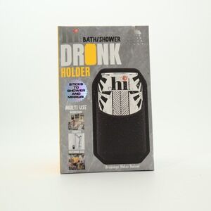 HI Peach Layne Drunk Holder Bath Shower Silicone Stick to Mirror Outdoor Use